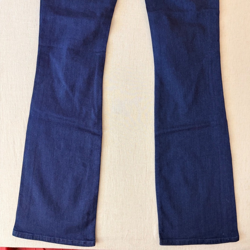 Pilcro Low-Rise Icon Flare Jeans Womens 27 Tall Blue Denim NWT - Picture 10 of 11